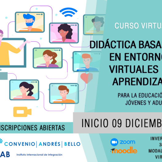 Curso Virtual: Didáctica Basada en Entornos Virtuales de Aprendizaje para la Educación de Jóvenes y Adultos