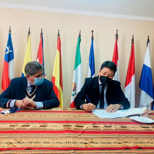 Renovación del convenio interinstitucional entre el Instituto Internacional de Integración de la Organización Convenio Andrés Bello y la Universidad Salesiana de Bolivia