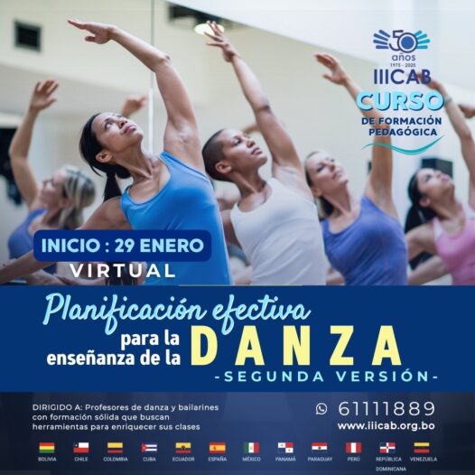 Curso: «Planificación Efectiva para la enseñanza de la danza»